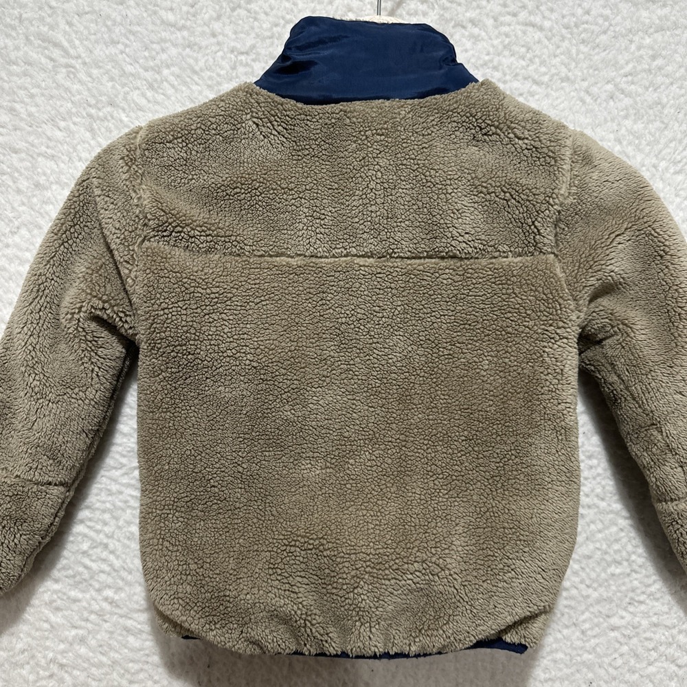 Tommy Bahama Boys Youth Fleece Full Zip Jacket Winter Brown Blue Size XS (4)‎ - Picture 5 of 7